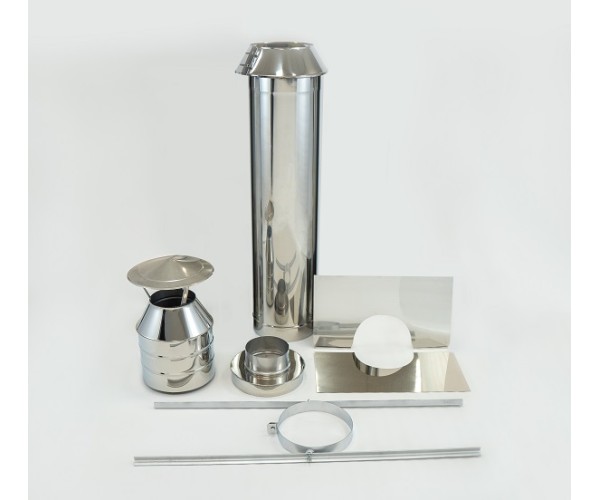 KORSTNAKOMPLEKT 160 / 260 MM VERTIKAALNE TORU